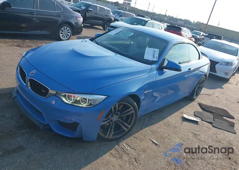 2015 BMW M4 из США, поврежденный, VIN WBS3U9C5XFP968287